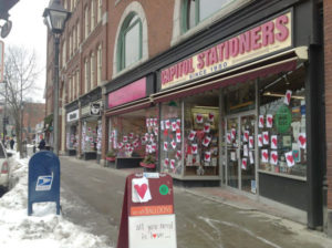 storefront on Main Street in Montpelier